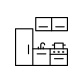 Modern kitchen with appliances
